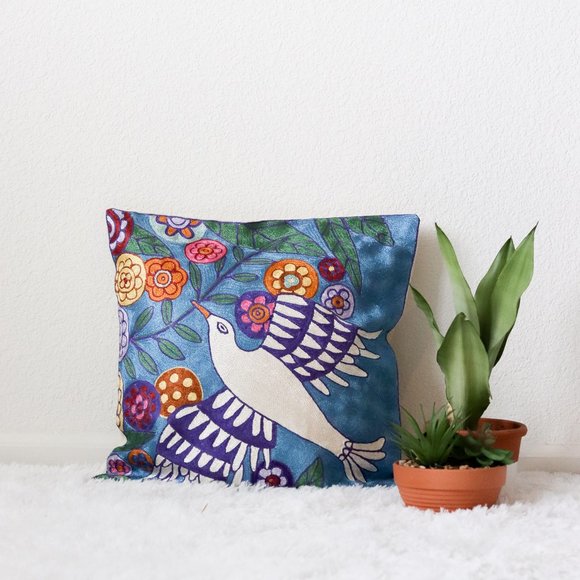 Veena Paul Designs Silk Cushions